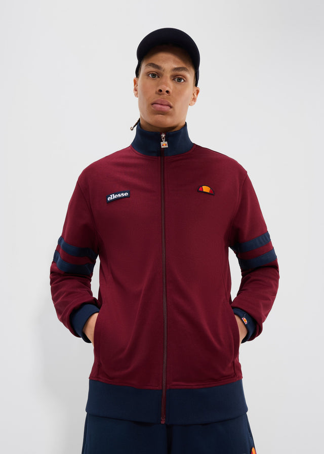 Ellesse Vesten Roma track top - burgundy