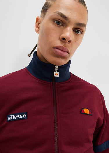 Ellesse Vesten Roma track top - burgundy