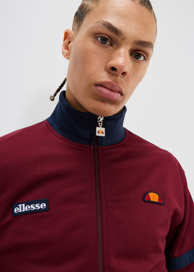 Ellesse Vesten Roma track top - burgundy