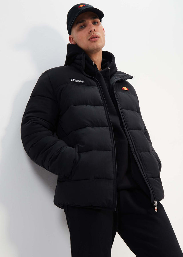 Ellesse Jassen Nebula padded jacket - black