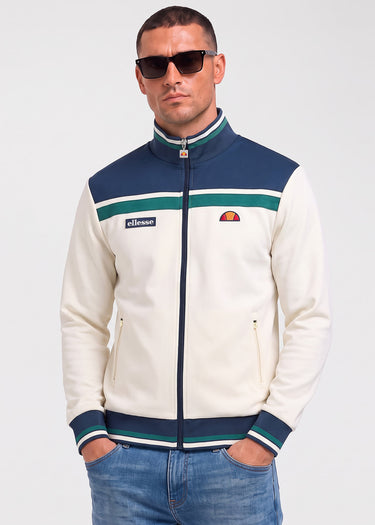 Ellesse Vesten Vignola track top - ecru/navy