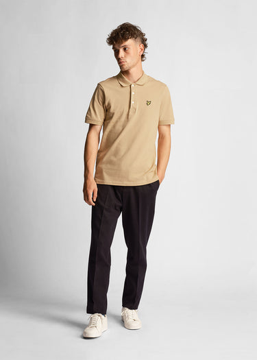 Lyle & Scott Polo's Plain polo shirt - cairngorms khaki