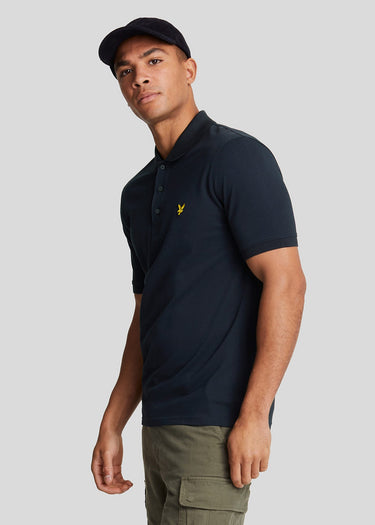 Lyle & Scott Polo's Plain polo shirt - dark navy