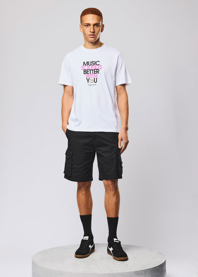 Weekend Offender Korte Broeken Mascia cargo short - black