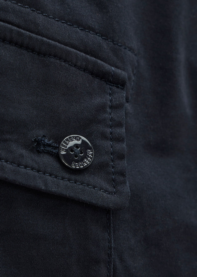 Weekend Offender Korte Broeken Ksar cargo short - navy
