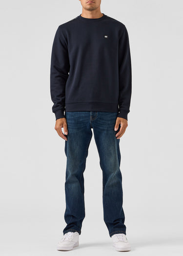 Weekend Offender Truien Vega - navy blue house check