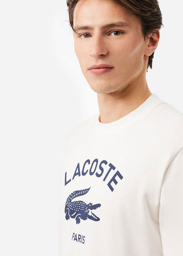Lacoste T-shirts Tee shirt - flour
