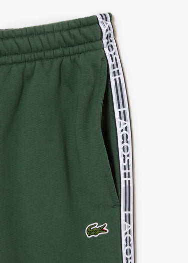 Lacoste Broeken Contrast stripe tracksuit trousers - sequoia