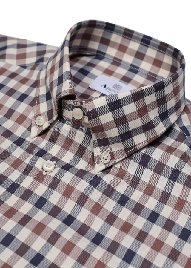 Aquascutum Overhemden Iconic shirt - club check