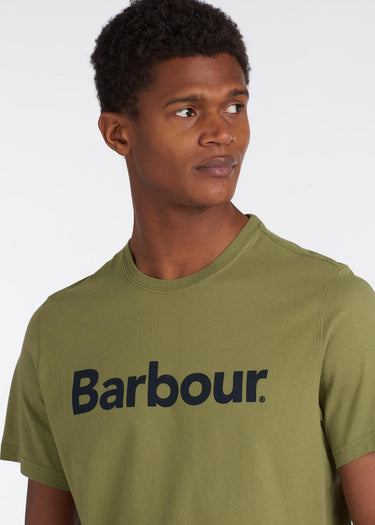Barbour T-shirts Logo tee - burnt olive