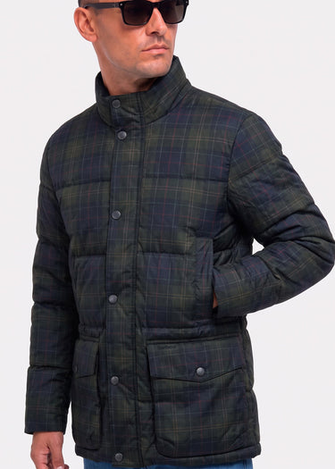 Barbour Jassen Barbour lonnen tartan puffer jacket - shadow classic tartan