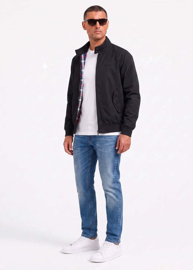 Ben Sherman Jassen Signature harrington - black