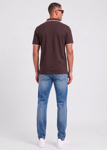 Ben Sherman Polo's Signature pique polo - chestnut