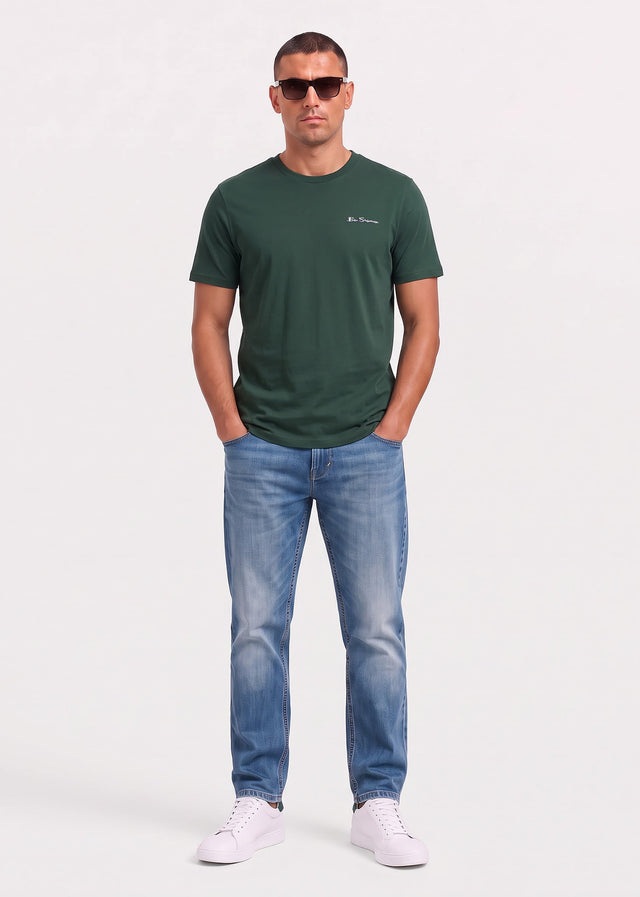 Ben Sherman T-shirts Signature tee - bottle green