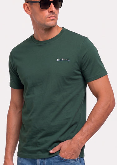 Ben Sherman T-shirts Signature tee - bottle green