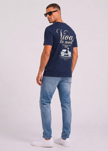 Ben Sherman T-shirts Viva la mod - dark navy