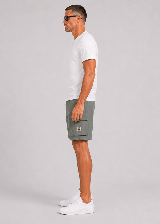 Aquascutum Korte Broeken Shell sp short - salvia
