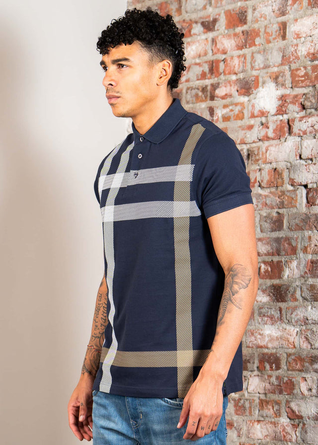 Barbour Polo's Barbour blaine polo shirt - navy pine