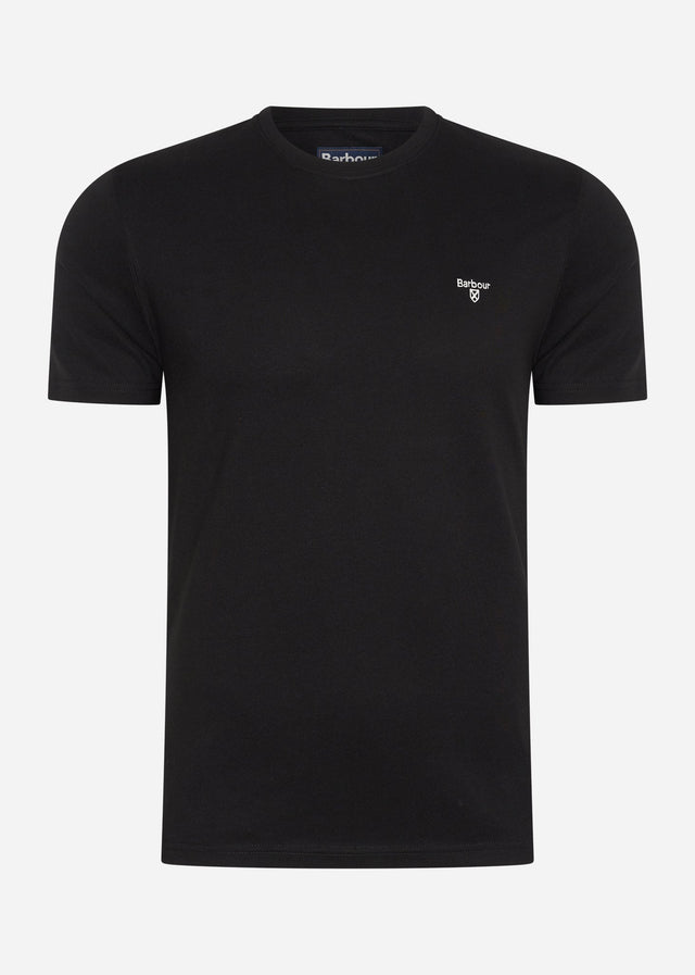 Barbour T-shirts Essential sports tee - black