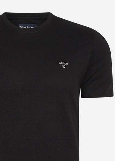 Barbour T-shirts Essential sports tee - black