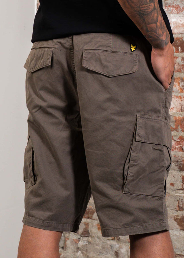 Lyle & Scott Korte Broeken Cargo short - khaki ash