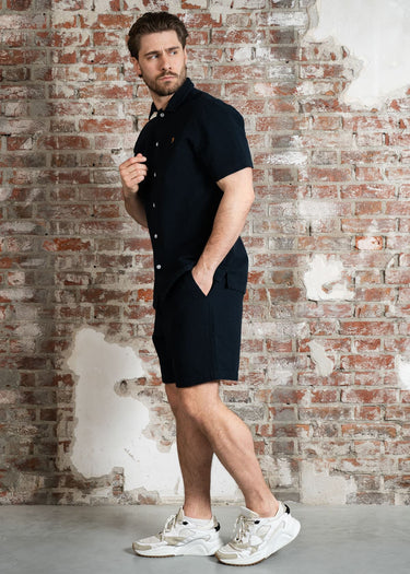 Farah Overhemden Rutherford shirt - true navy