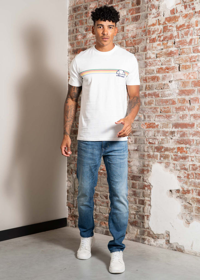 Ellesse T-shirts Lental tee - white