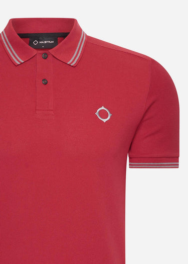 MA.Strum Polo's Double tipped polo - carmine red