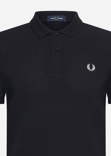 Fred Perry Polo's Plain fred perry shirt - black silk peach