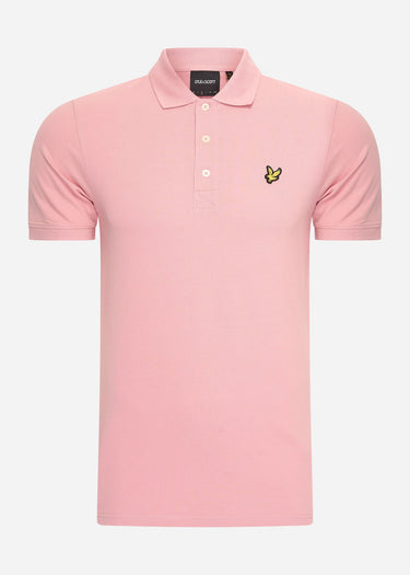 Lyle & Scott Polo's Plain polo shirt - palm pink