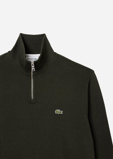 Lacoste Truien Sweater half zip - sapwood