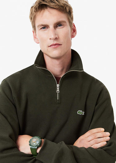 Lacoste Truien Sweater half zip - sapwood