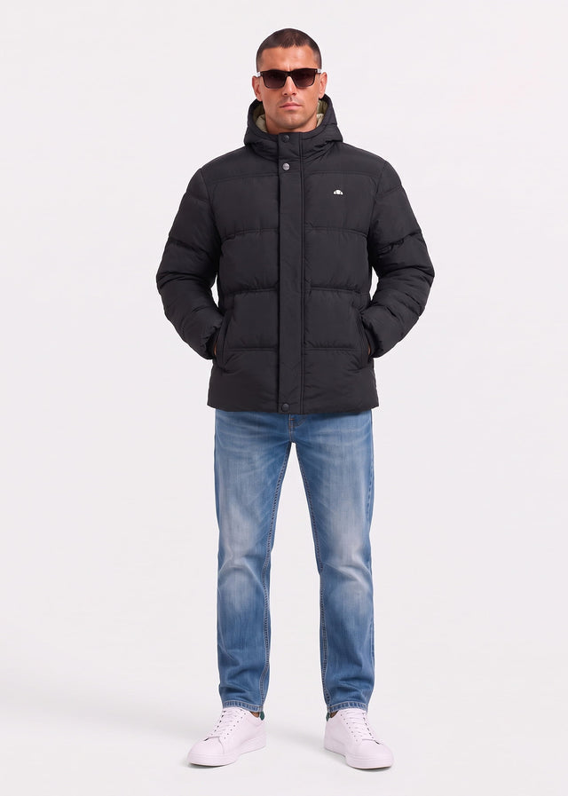 Ellesse Jassen Giuseppe padded jacket - black