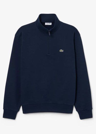 Lacoste Truien Quarter zip fleece sweatshirt - navy blue