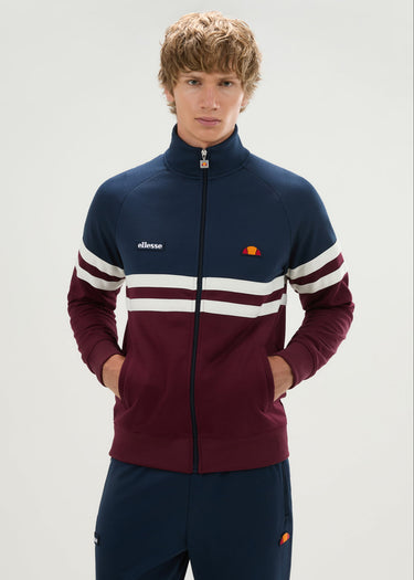 Ellesse Vesten Rimini track jacket - burgundy navy