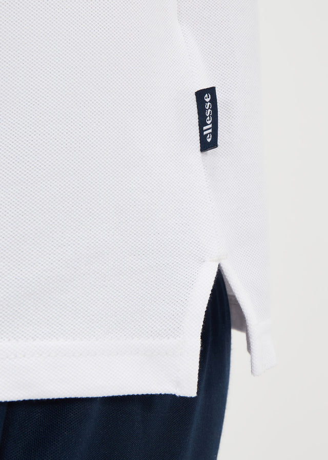 Ellesse Polo's Rooks polo - white light blue dark blue