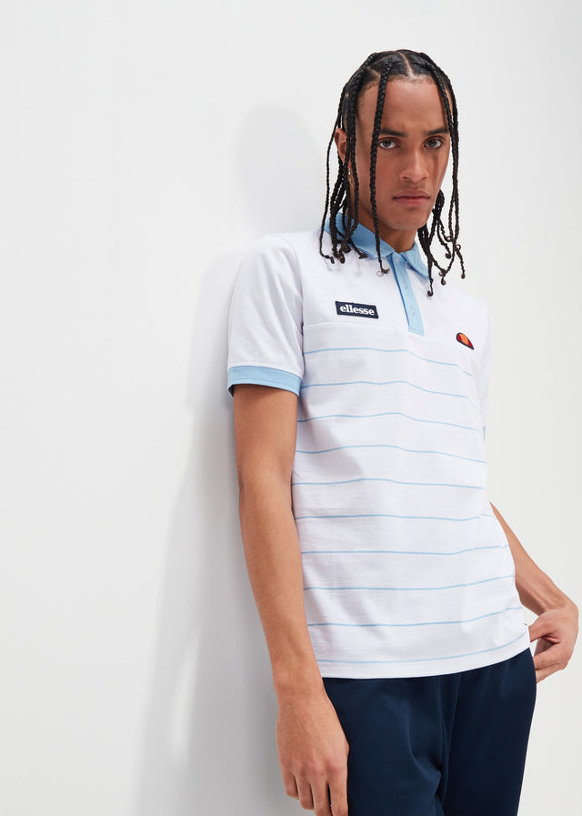Ellesse Polo's Tor polo - white light blue