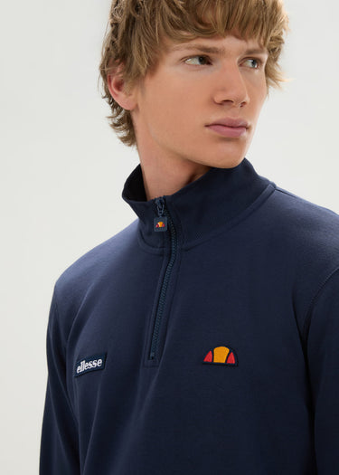 Ellesse Truien Verazo quarter zip top - navy