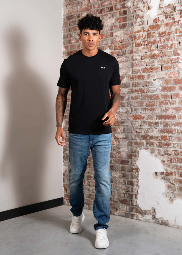 Fila T-shirts Laas regular tee - black