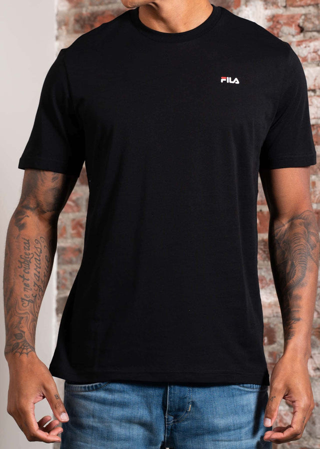 Fila T-shirts Laas regular tee - black
