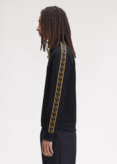 Fred Perry Vesten Contrast tape track jacket - navy