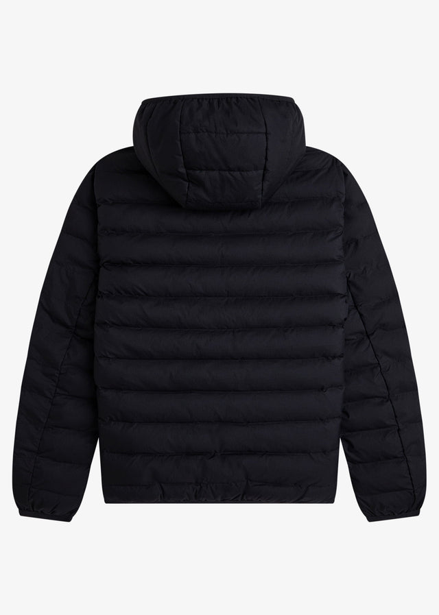 Fred Perry Jassen Hooded insulated jacket - black