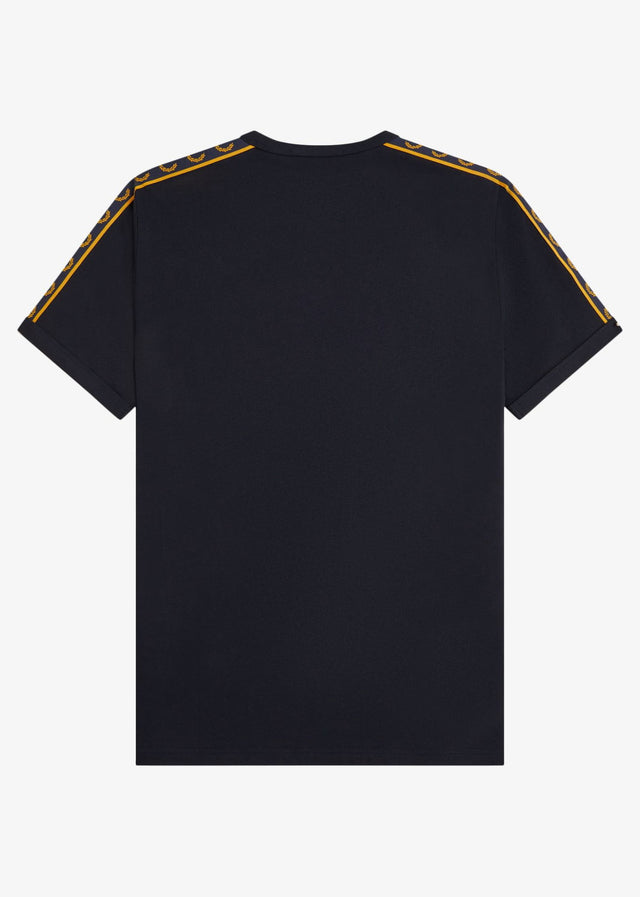 Fred Perry T-shirts Contrast tape ringer t-shirt - navy
