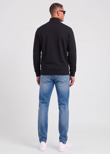 Fred Perry Truien Half zip sweat-shirt - black