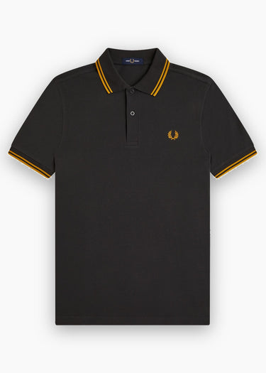 Fred Perry Polo's Twin tipped polo - anchor grey golden