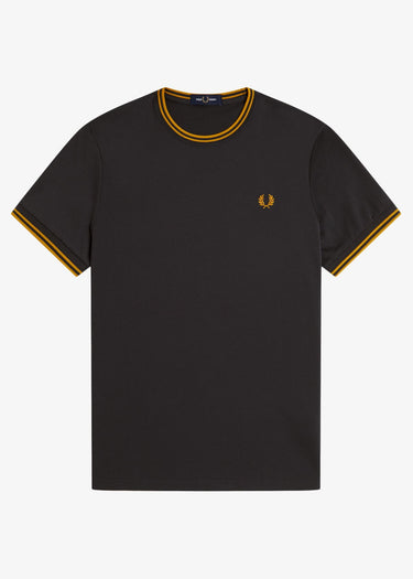 Fred Perry T-shirts Twin tipped t-shirt - anchor grey golden
