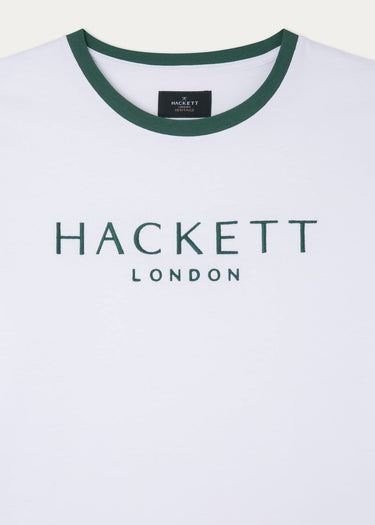 Hackett London T-shirts Heritage classic tee - white