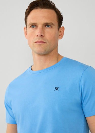 Hackett London T-shirts Swim trim logo tee - marina