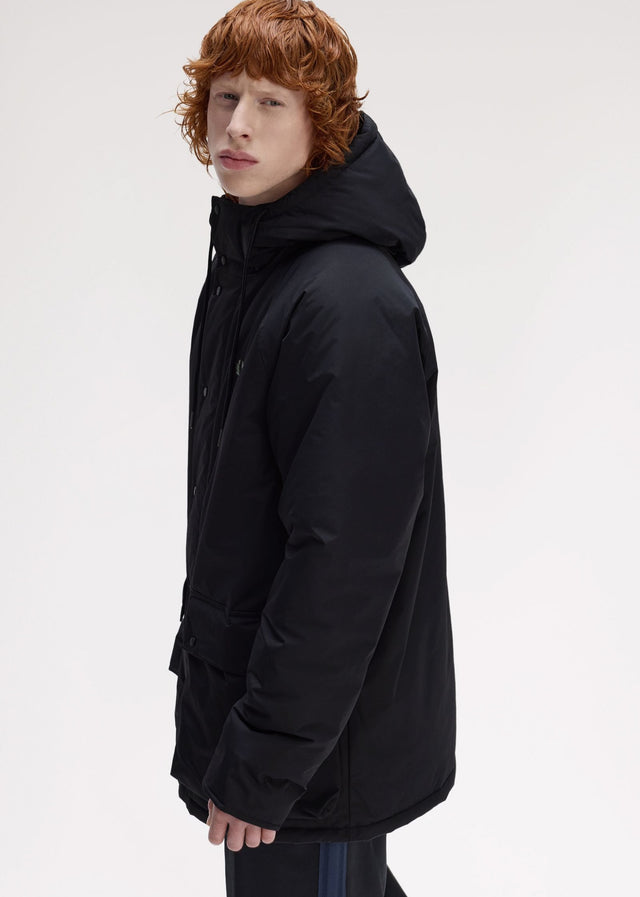 Fred Perry Jassen Padded zip through jacket - black