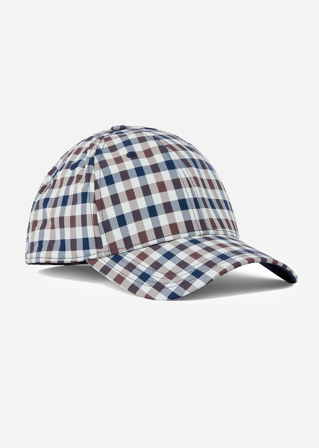 Aquascutum Petten Lamina baseball cap - club check